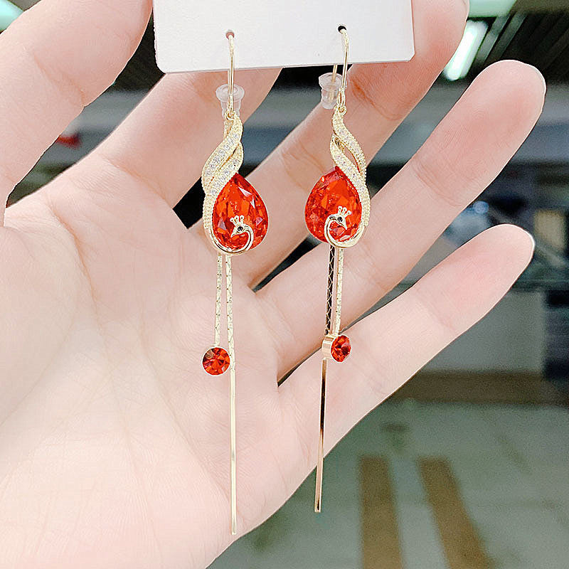 Peacock Style Earrings