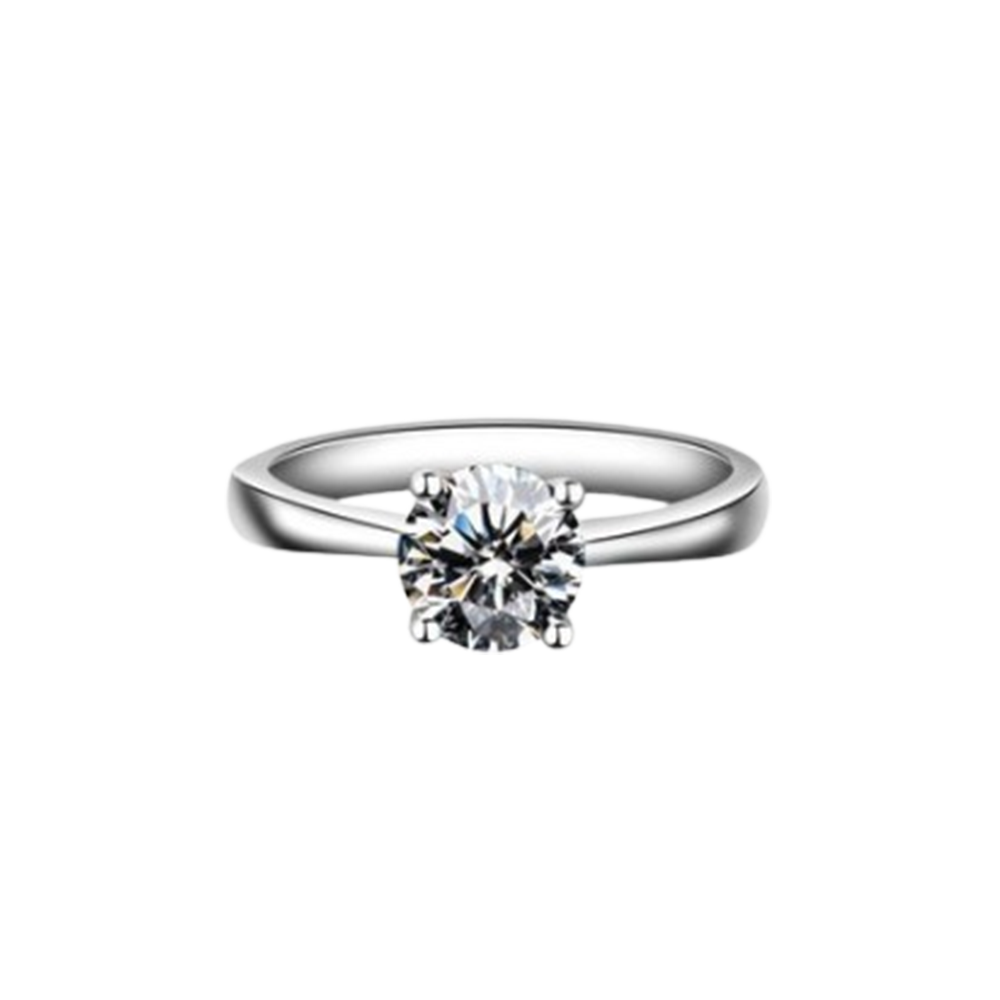 Moissanite Diamond Ring